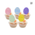 Set de 5 Siluetas Huevos de Pascua- Acrílico Pastel ADV 5cm en internet