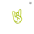 Hand Signs Cool Kids - Mini Topper o Charm 5cm inspo Día del Niño - comprar en línea