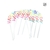 Caketopper Happy Birthday de Arco - Acrílico Blanco con Colores 13cm - CakeTopper