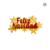 Feliz Navidad - Acrílico Glitter Rojo con Espejo Dorado CakeTopper Navideño