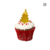 Pino Navideño - Acrílico Espejo Dorado Charm o MiniTopper Navideño 6cm - comprar en línea