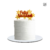 Feliz Navidad - Acrílico Glitter Rojo con Espejo Dorado CakeTopper Navideño - comprar en línea