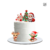 Set para Pastel Villa Santa Claus - en CBV 5 Piezas