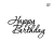 Caketopper "Happy Birthday" en Acrílico - Inspo Recto CTHBDW11 - comprar en línea