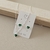 Conjunto colar e brinco ponto de luz coração verde prata 925 - comprar online