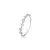 Anel raminho liso prata 925 - comprar online