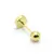 Abridores bolita perno de oro 18k