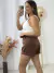Short alfaiate Marrom 71246 - comprar online