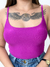 Cropped Alcinha Lilás 90656 - comprar online
