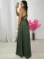 Vestido Multiformas Verde Militar 203515 - comprar online