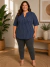 CAMISA CUELLO MAO LINO TELA ELASTIZADA FRESCA PREMIUM - comprar online