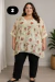 BLUSA DE GASA BORDADA CON MUSCULOSA ABAJO TELA ELASTIZADA CALIDAD PREMIUM - comprar online