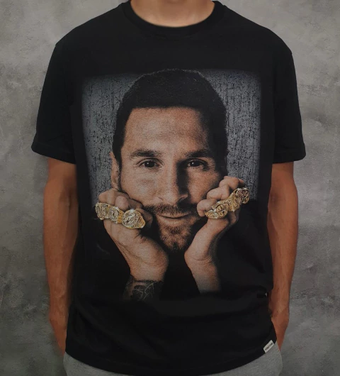 REMERA "MESSI ANILLOS" - Talle especial - comprar online