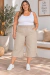 CAPRI LINO TIRO ALTO TELA ELASTIZADA FRESCA PREMIUM - comprar online