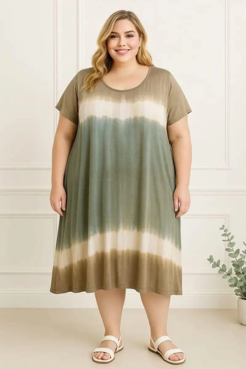 VESTIDO EMILIA DE MODAL CAIDA EVASE TELA ELASTIZADA CALIDAD PREMIUM - comprar online