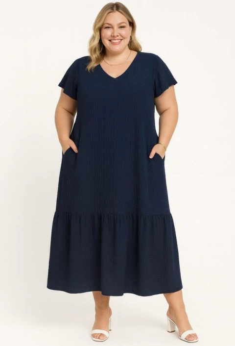 VESTIDO BRUSELAS HAWAI TELA ELASTIZADA CALIDAD PREMIUM - comprar online