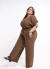 VESTIDO CEY CON LAZO AJUSTABLE MANGAS AMPLIAS PALAZO TELA ELASTIZADA FRESCA PREMIUM - comprar online