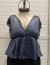 BLUSA SEDITA CON MANGA PUNTILLA