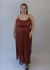 VESTIDO LARGO SEMIL LENTEJUELAS CON BRILLOS