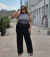 PANTALON BENGALINA TIPO SASTRERO CON BOLSILLOS ELÁSTICO EN LA CINTURA PINZAS DELANTERAS TIRO ALTO TELA ELASTIZADA CALIDAD PREMIUM - comprar online