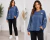 BUZO PLUSH ESTRELLAS TELA ELASTIZADA CALIDAD PREMIUM