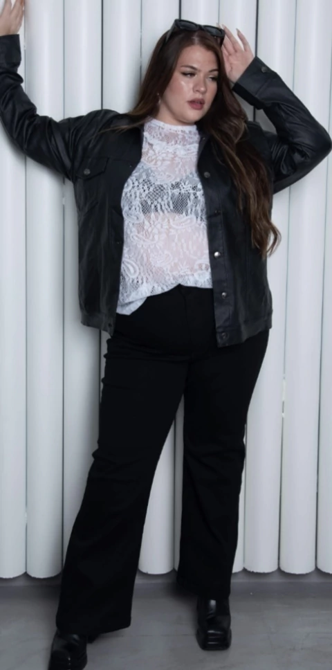 JEANS SUPER ESPECIAL NEGRO INTENSO OXFORD SUPER ELASTIZADO TIRO ALTO CALIDAD PREMIUM - comprar online