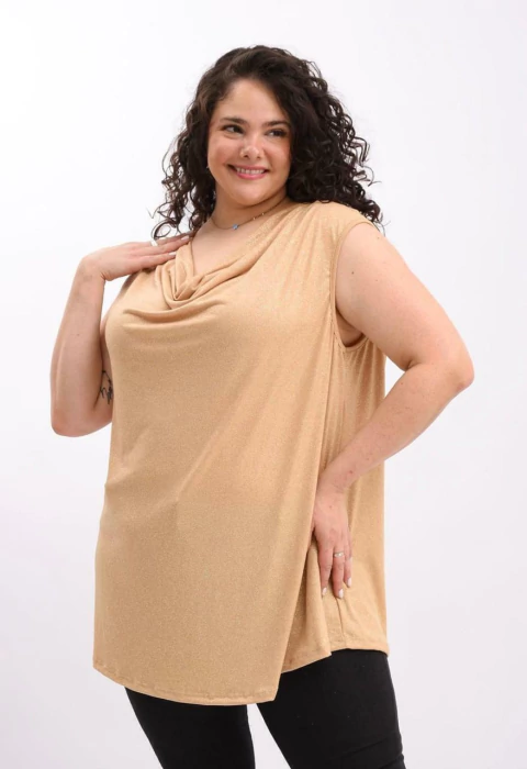 MUSCULOSA LUREX TELA ELASTIZADA CALIDAD PREMIUM - comprar online