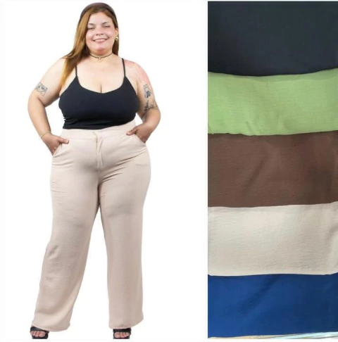 PANTALON RECTO CEY SASTRERO CON ALGODON TIRO ALTO CON ELASTICO EN LA CINTURA ATRAS TELA ELASTIZADA CALIDAD PREMIUM - comprar online