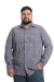 CAMISA CORDEROY VINTAGE CON BROCHES - Talle especial en internet
