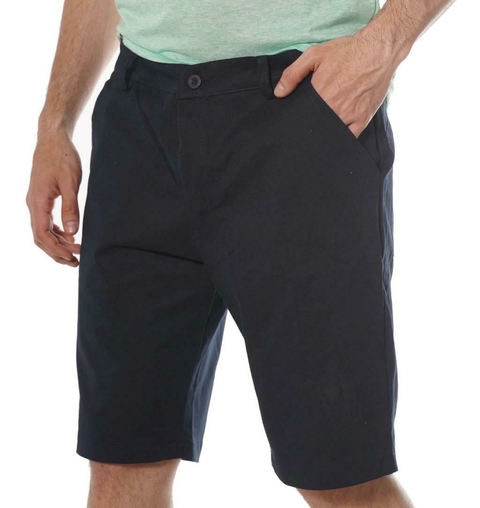 BERMUDA DE GABARDINA CORTE CLASICO - Talle especial