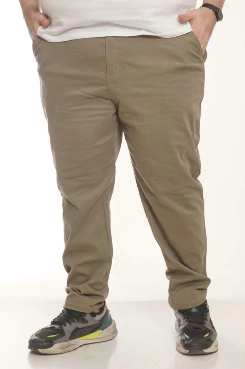 PANTALON CHINO GABARDINA - Talle especial
