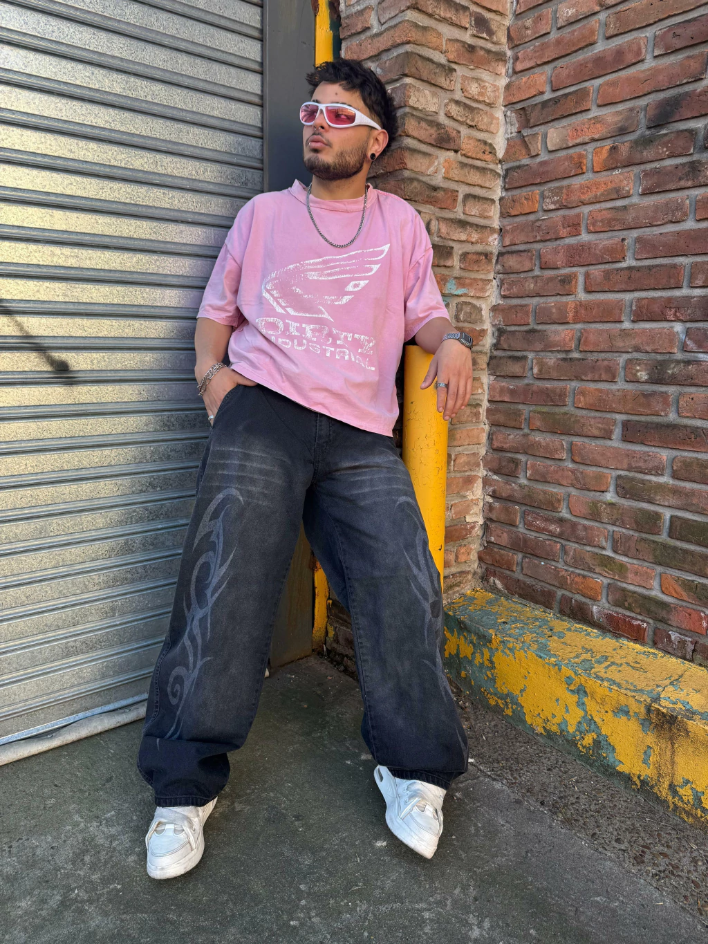 Jean Baggy Trival Negro