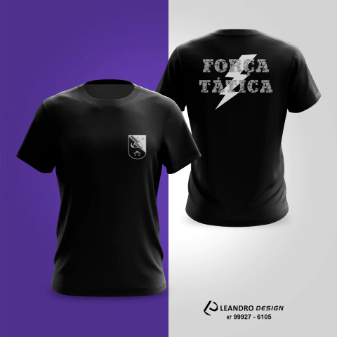 Arte Digital Estampas Força tática