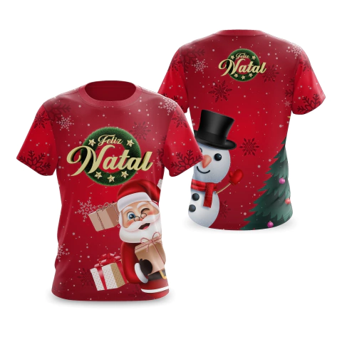 Arte camisa Natal 1