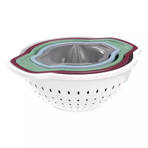 JOGO DE UTENSILIOS C/ PEGA 5PC