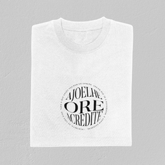Camiseta masculina Ajoelhe, ore e acredite - Ressus