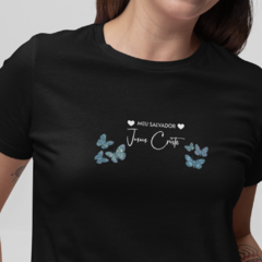 Camiseta Feminina Meu salvador Jesus Cristo - comprar online