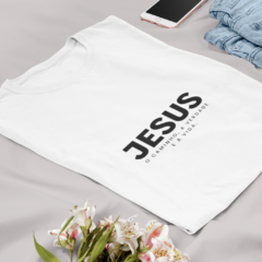 Camiseta Feminina Jesus é o caminho, a verdade e a vida na internet