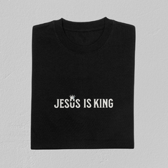 Camiseta masculina Jesus is King - Ressus