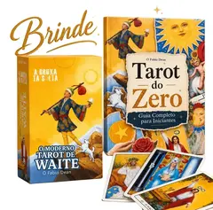 Kit Moderno Tarot de Waite + Livro Tarot do Zero — Guia Completo para Iniciantes - O Fabio Dean