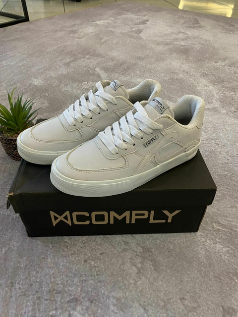 TÊNIS COMPLY - BRANCO PU - comprar online