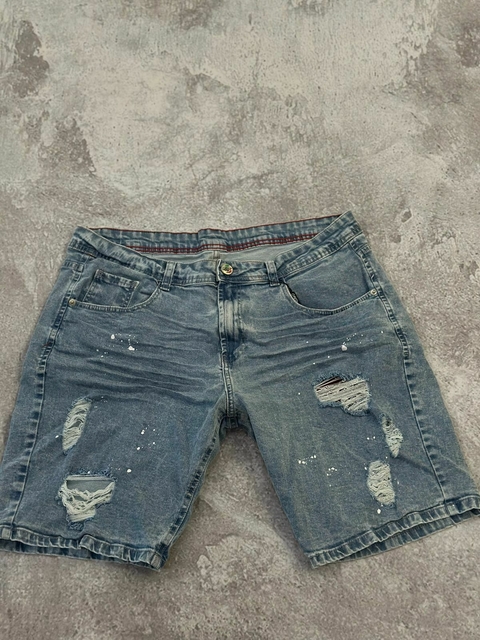 BERMUDA JOGADOR AZUL
