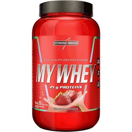 MY WHEY 900G POTE - MORANGO