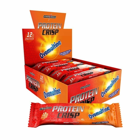 CAIXA CRISP BAR OVOMALTINE 12 uni - INTEGRALMEDICA