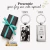 Chaveiro Personalizado de Aço Inoxidável, com Foto ou Mensagem Personalizada