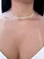 Choker Laminada Prata