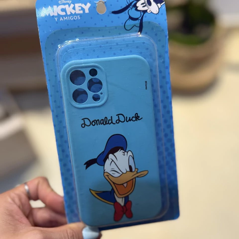 Funda de Diseño iPhone - Silicona Azul Disney Donald Duck