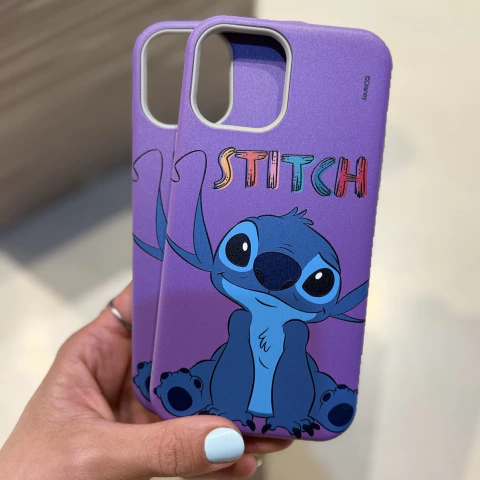Funda de Diseño iPhone - Disney Stich Sentado