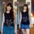 blusa noite floral