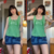 blusa verde alecrim